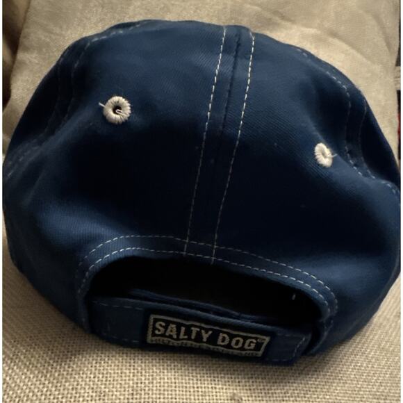 Hilton Head Island The Salty Dog Cafe Cap Hat Blue Adjustable AHEAD EXTREME FIT - Picture 4 of 8